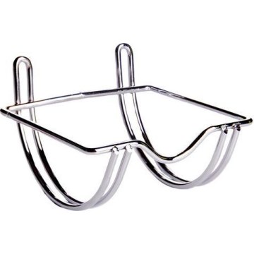 Държач за тоалетна хартия 12x12,5 см, лъскав хром