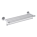 Държач за кърпи 66,5x12 cm сребрист