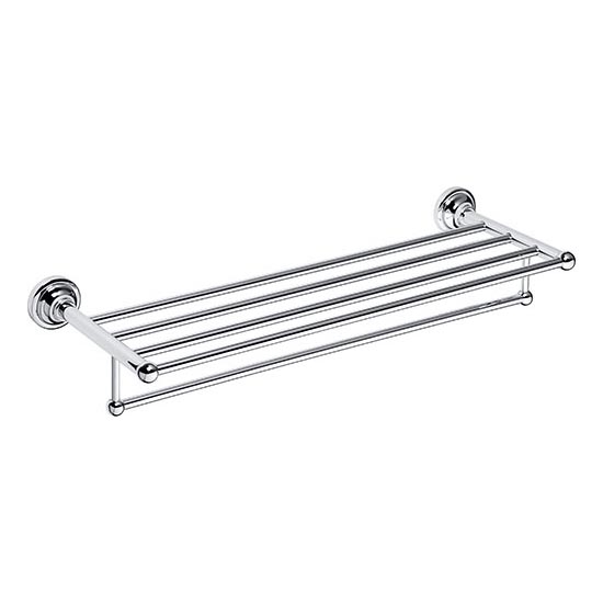 Държач за кърпи 66,5x12 cm сребрист