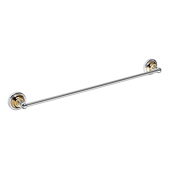 Държач за кърпи 66,5x6,5 см сребърен/златен