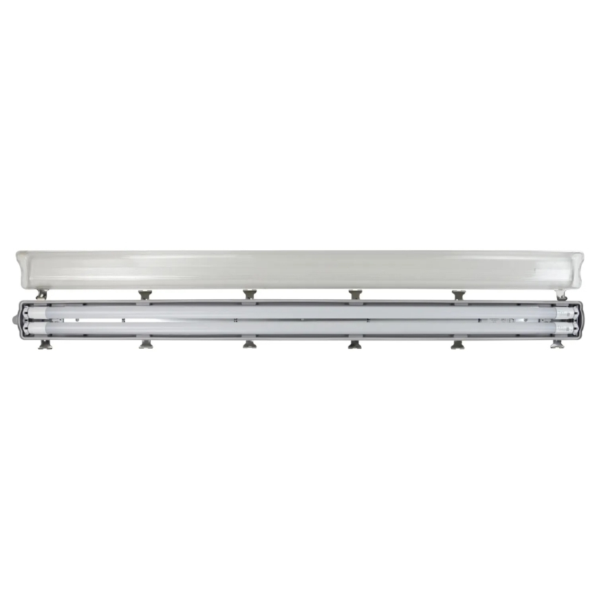 e2 elektro -LED Техническо флуоресцентно осветително тяло CLASSIC-POWER 2xG13/18W/230V 4000K 126,8 cm IP65