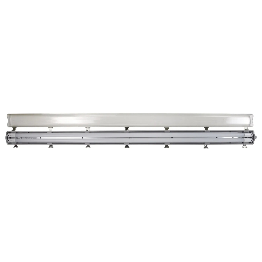 e2 elektro - LED техническо осветително тяло за флуоресцентни тръби CLASSIC-POWER 2xG13/24W/230V 4000K 158,3 cm IP65