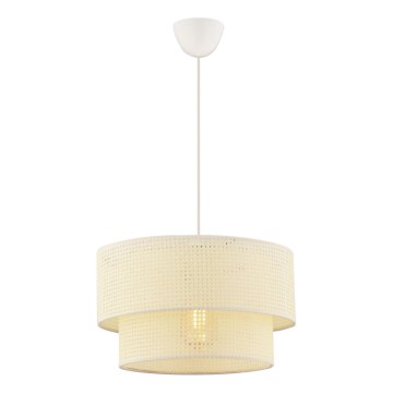 ECHO висяща лампа 1xE27/60W/230V кремаво