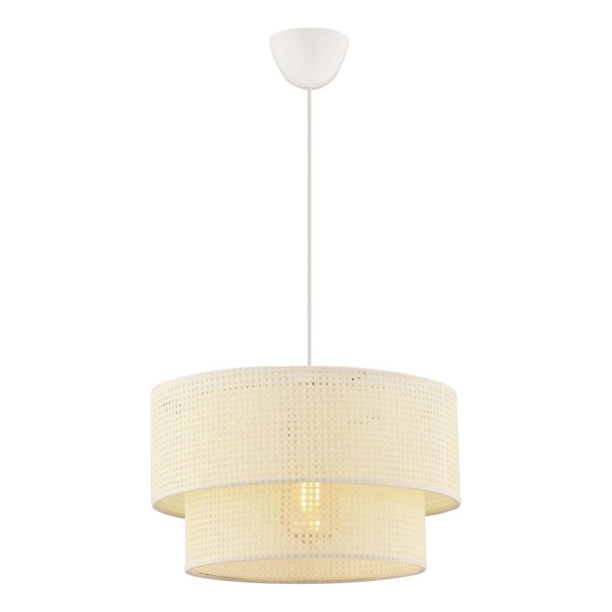 ECHO висяща лампа 1xE27/60W/230V кремаво