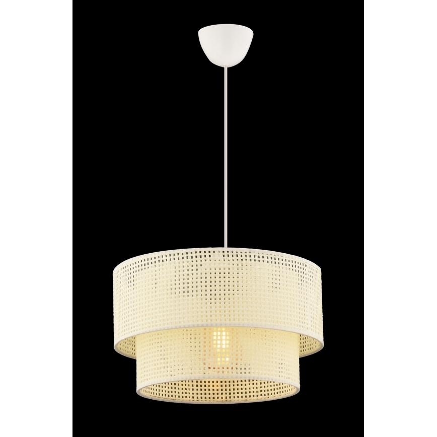 ECHO висяща лампа 1xE27/60W/230V кремаво
