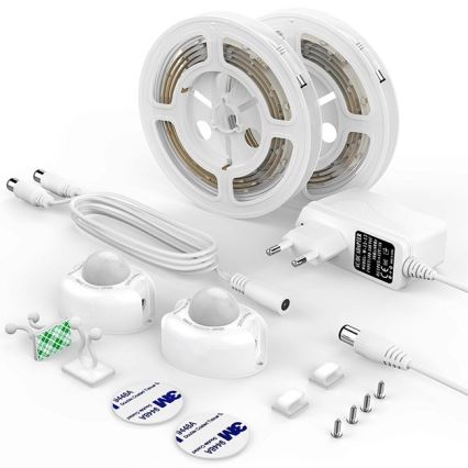 К-кт 2 бр. LED ленти със сензор 1.2 м LED/3,6W/230V