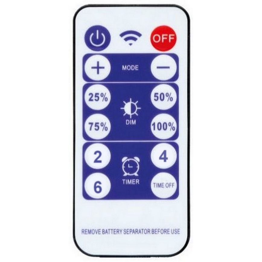 LED Соларен лента 3,7V 2400 mAh 5 m IP65