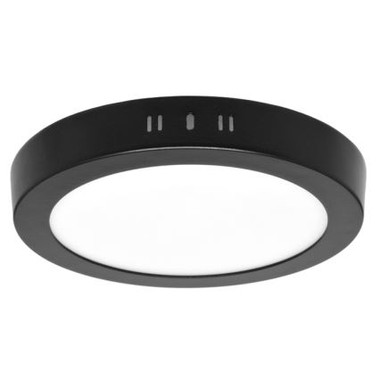 LED таванно осветително тяло LADA LED/18W/230V 3000/4000/6000K Ø 22 см черно