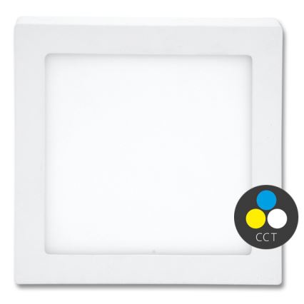 LED Плафониера RAFA LED/18W/230V 3000/4000/6000K 22x22 см бял