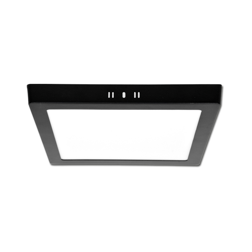 LED Плафониера RAFA LED/18W/230V 3000/4000/6000K 22x22 см черен