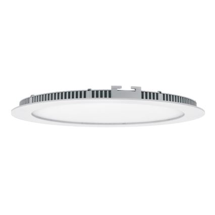 LED Лампа за вграждане в баня LADA LED/12W/230V 3000/4000/6000K Ø 17 см IP44 бял