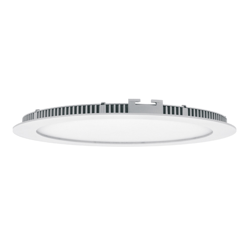 LED Лампа за вграждане в баня LADA LED/12W/230V 3000/4000/6000K Ø 17 см IP44 бял