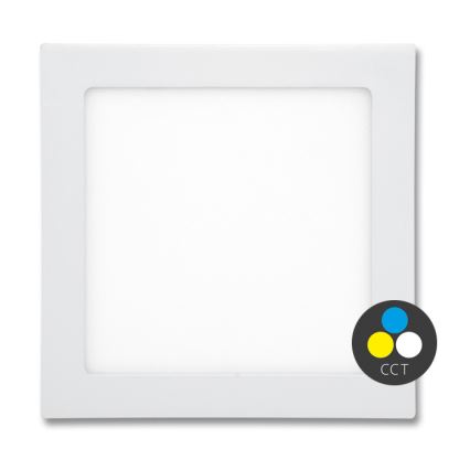 LED Лампа за вграждане в баня RAFA LED/18W/230V 3000/4000/6000K 22x22 см IP44 бял