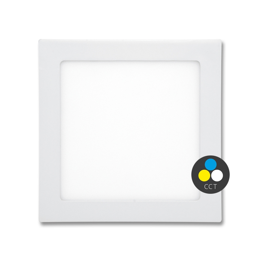 LED Лампа за вграждане в баня RAFA LED/25W/230V 3000/4000/6000K 30x30 см IP44 бял