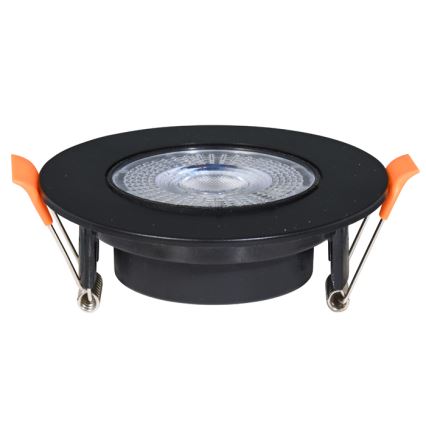 LED Димируема лампа за вграждане ZITA LED/3/5/7W/230V 3000/4000/6000K Ø 9 см черен