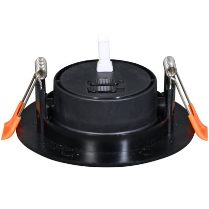 LED Димируема лампа за вграждане ZITA LED/3/5/7W/230V 3000/4000/6000K Ø 9 см черен