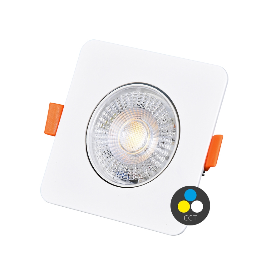 LED Димируема лампа за вграждане KENT LED/3/5/7W/230V 3000/4000/6000K 9x9 см бял