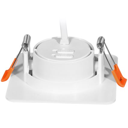 LED Димируема лампа за вграждане KENT LED/3/5/7W/230V 3000/4000/6000K 9x9 см бял