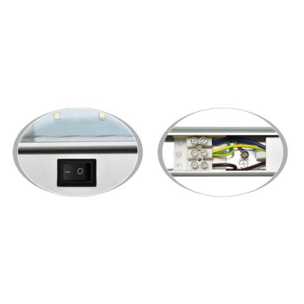 LED Лампа за под кухненски шкаф GANYS LED/15W/230V