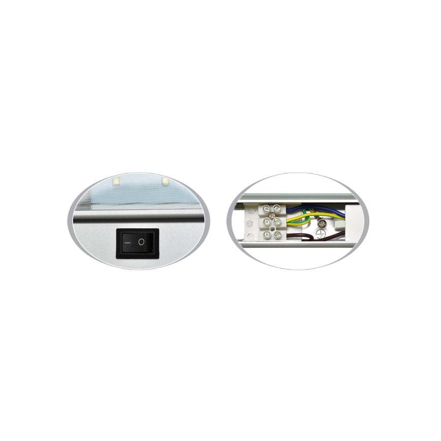 LED Лампа за под кухненски шкаф GANYS LED/15W/230V