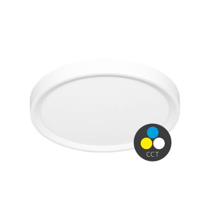 LED Плафониера SALY LED/32W/230V 3000/4000/6000K Ø 40 см IP40 бял