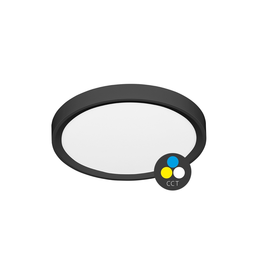 LED Плафониера SALY LED/32W/230V 3000/4000/6000K Ø 40 см IP40 черен