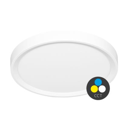LED Плафониера SALY LED/40W/230V 3000/4000/6000K Ø 50 см IP40 бял