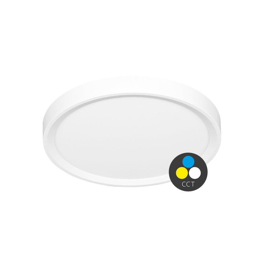 LED Плафониера SALY LED/40W/230V 3000/4000/6000K Ø 50 см IP40 бял