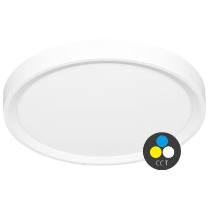 LED Плафониера SALY LED/50W/230V 3000/4000/6000K Ø 60 см IP40 бял