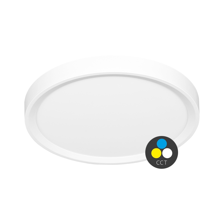 LED Плафониера SALY LED/50W/230V 3000/4000/6000K Ø 60 см IP40 бял