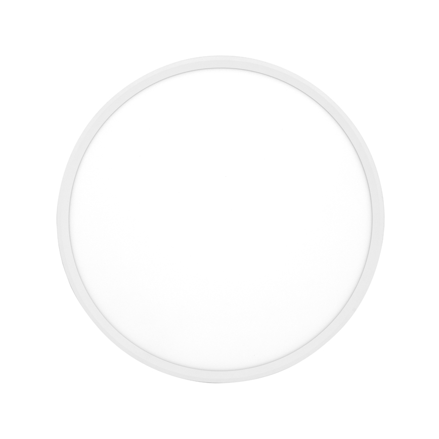 LED Плафониера SALY LED/50W/230V 3000/4000/6000K Ø 60 см IP40 бял