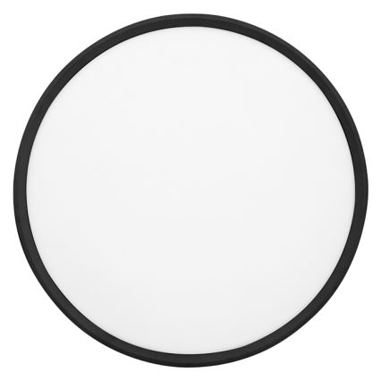 LED Плафониера SALY LED/50W/230V 3000/4000/6000K Ø 60 см IP40 черен