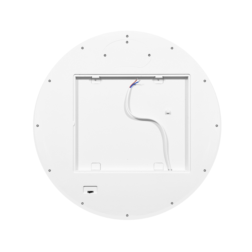 LED Плафониера SALY LED/50W/230V 3000/4000/6000K Ø 60 см IP40 черен