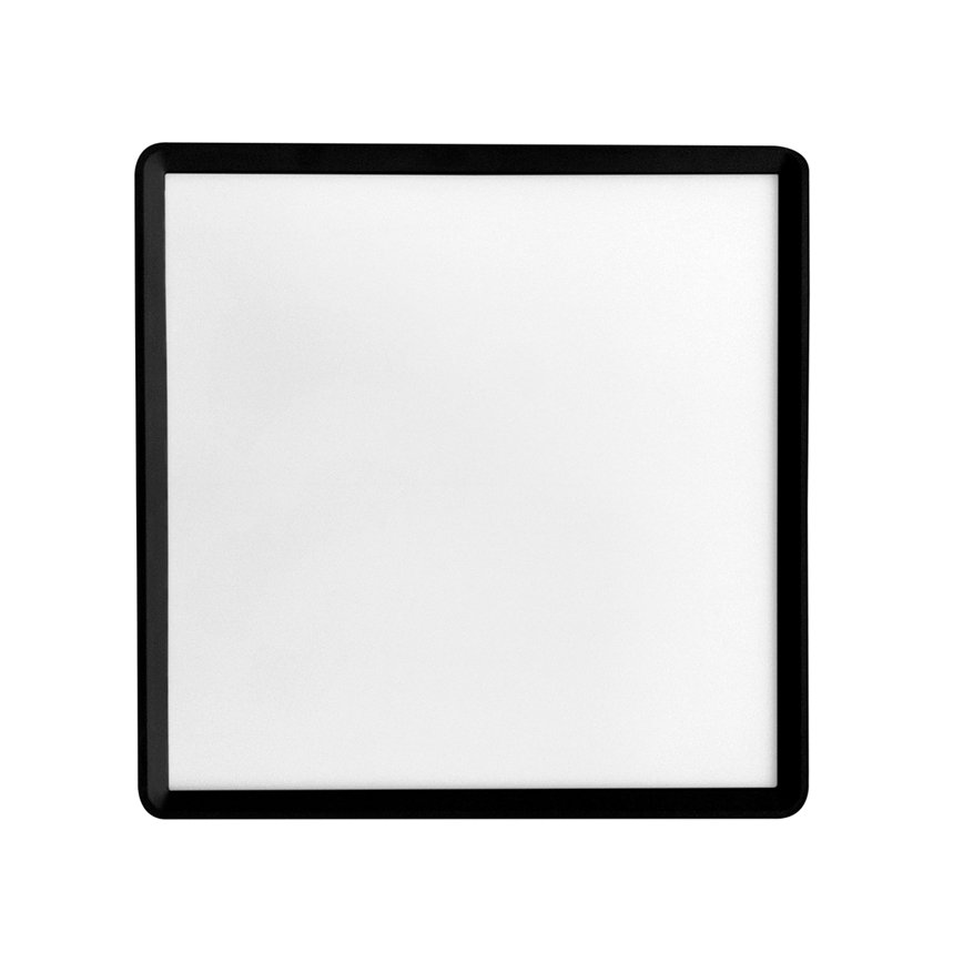 LED Плафониера TERY LED/24W/230V 3000/4000/6000K 30x30 см IP40 черен