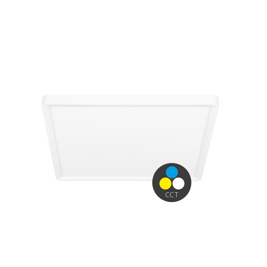 LED Плафониера TERY LED/32W/230V 3000/4000/6000K 40x40 см IP40 бял