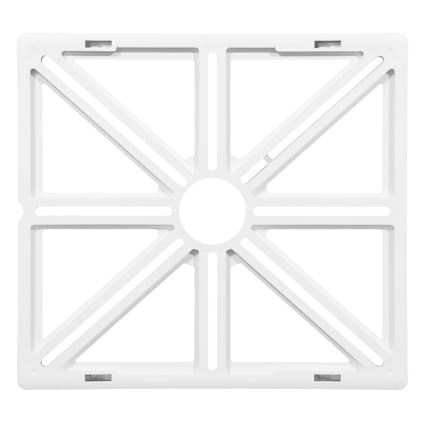 LED Плафониера TERY LED/32W/230V 3000/4000/6000K 40x40 см IP40 бял