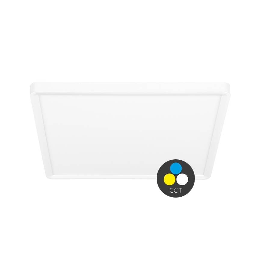 LED Плафониера TERY LED/40W/230V 3000/4000/6000K 50x50 см IP40 бял