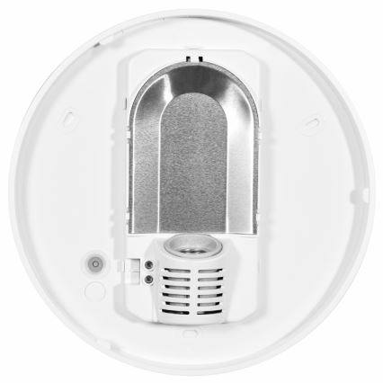 Екстериорна лампа за таван HECTOR 1xE27/60W/230V Ø 30 см IP44 опал бял