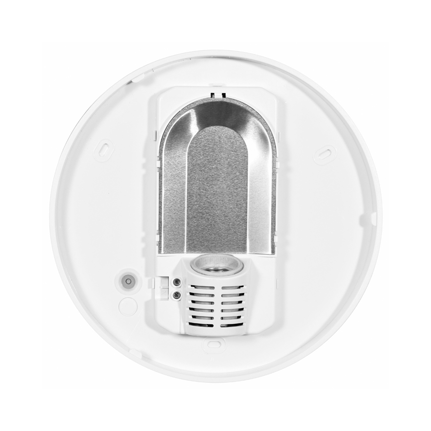 Екстериорна лампа за таван HECTOR 1xE27/60W/230V Ø 30 см IP44 опал бял