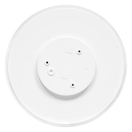 LED Плафон за баня LIRA LED/12W/230V 4000K Ø 25 cm IP44 черен