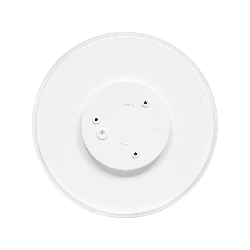 LED Плафон за баня LIRA LED/18W/230V 4000K Ø 29,5 cm IP44 черен