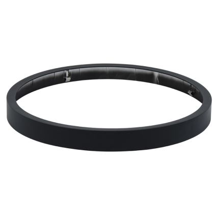 LED Плафон за баня LIRA LED/18W/230V 4000K Ø 29,5 cm IP44 черен