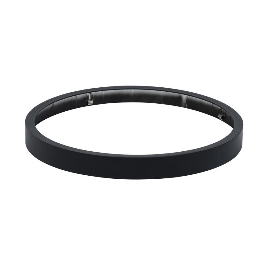 LED Плафон за баня LIRA LED/18W/230V 4000K Ø 29,5 cm IP44 черен