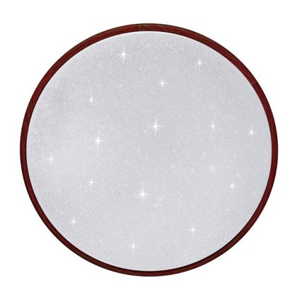 LED Регулируемо таванно осветително тяло LENA LED/24W/230V 3000-6500K дъб + дистанционно управление