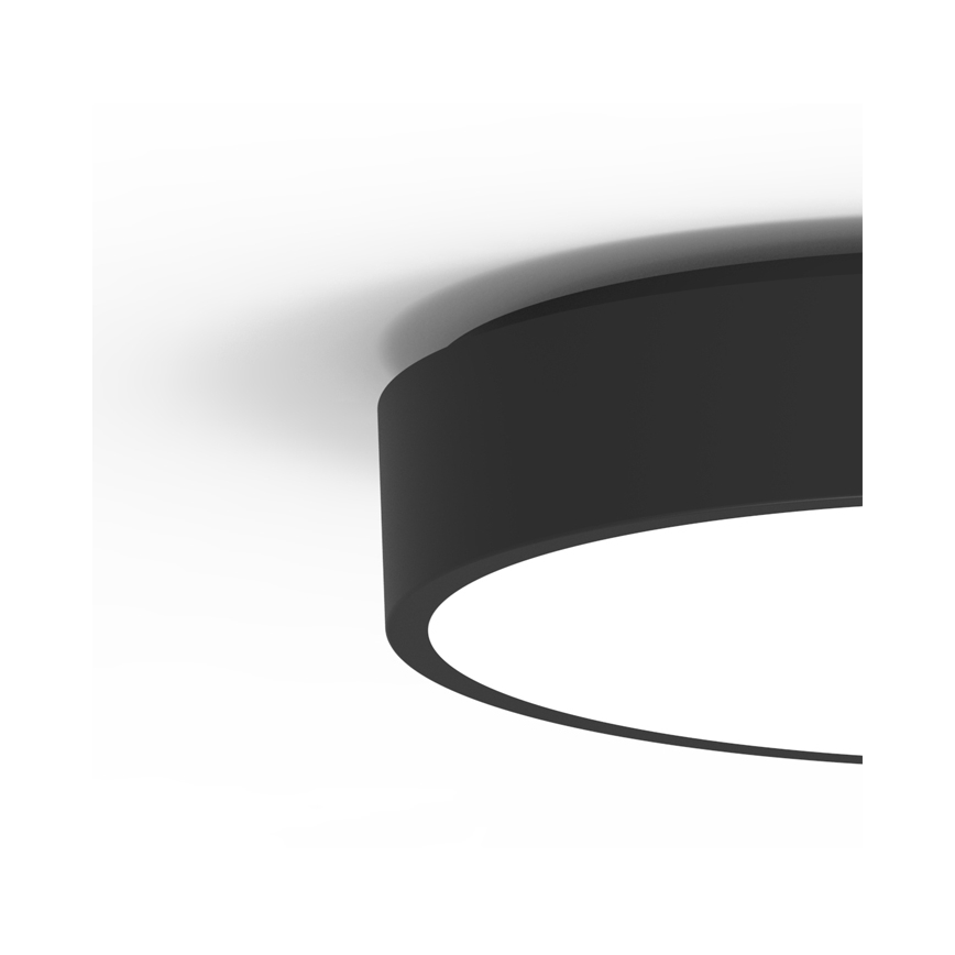 Екстериорна LED лампа за таван MARTIN LED/15W/230V 3000/4000K Ø 30 см IP65 черен