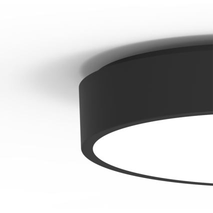 Екстериорна LED лампа за таван MARTIN LED/25W/230V 3000/4000K Ø 35 см IP65 черен