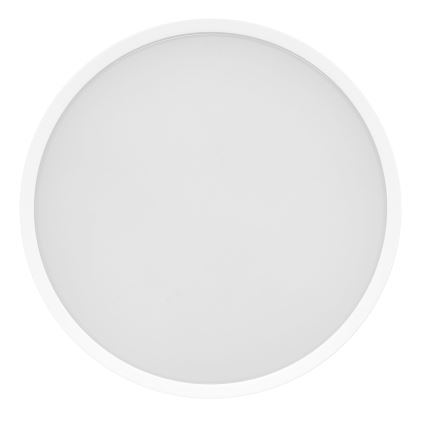 Екстериорна LED лампа за таван със сензор MARTIN LED/25W/230V 3000/4000K Ø 35 см IP65 бял