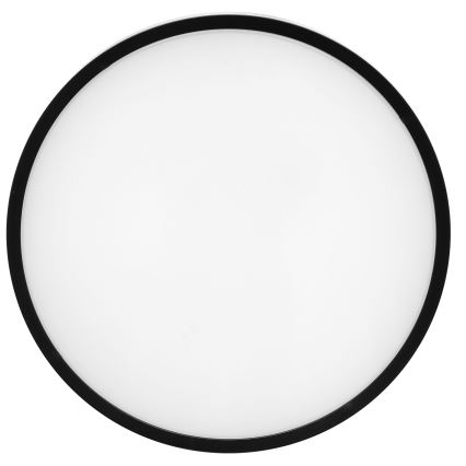Екстериорна LED лампа за таван със сензор MARTIN LED/25W/230V 3000/4000K Ø 35 см IP65 черен