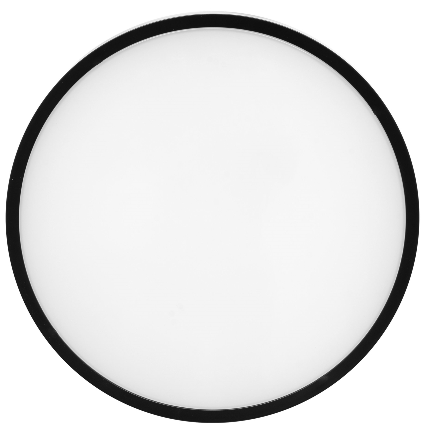 Екстериорна LED лампа за таван със сензор MARTIN LED/25W/230V 3000/4000K Ø 35 см IP65 черен