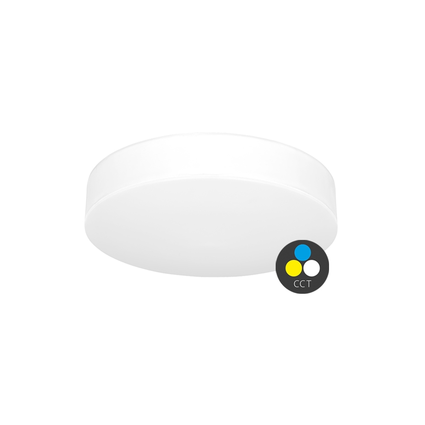 LED Плафон за баня MAKARON LED/24W/230V 3000/4000/6000K Ø 30 см IP44 бял